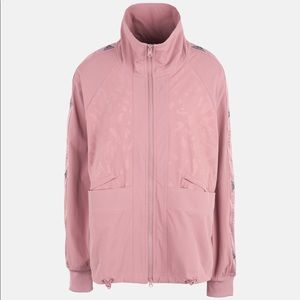 Adidas NWT by Stella McCartney PINK blush track jacket FULL ZIP HOODIE